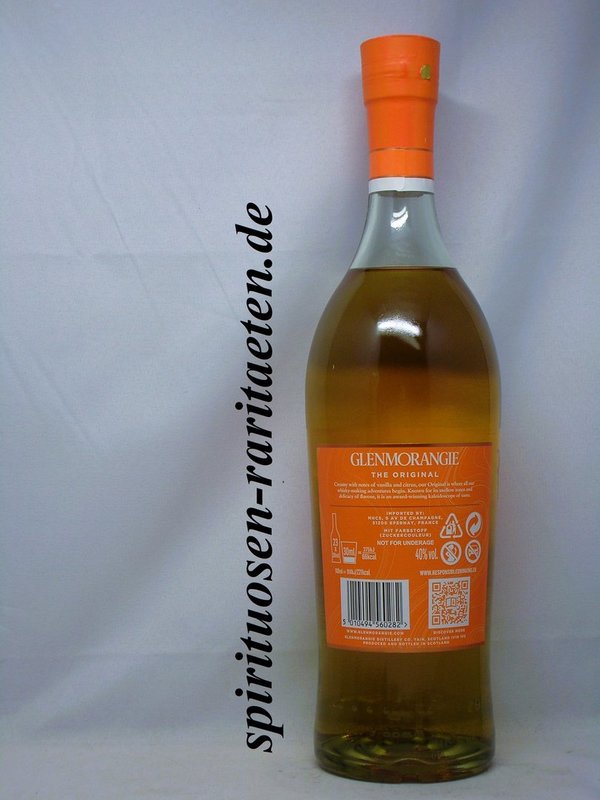Glenmorangie 10Y. The Original Single Malt Scotch Whisky 0,7 L. 40%