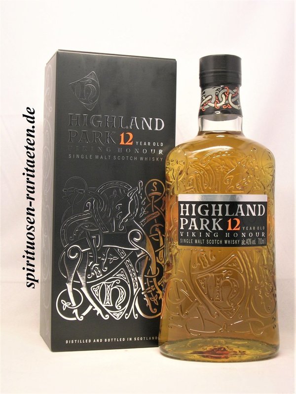 Highland Park 12 Y. Single Orkney Malt Scotch Whisky Viking Honour