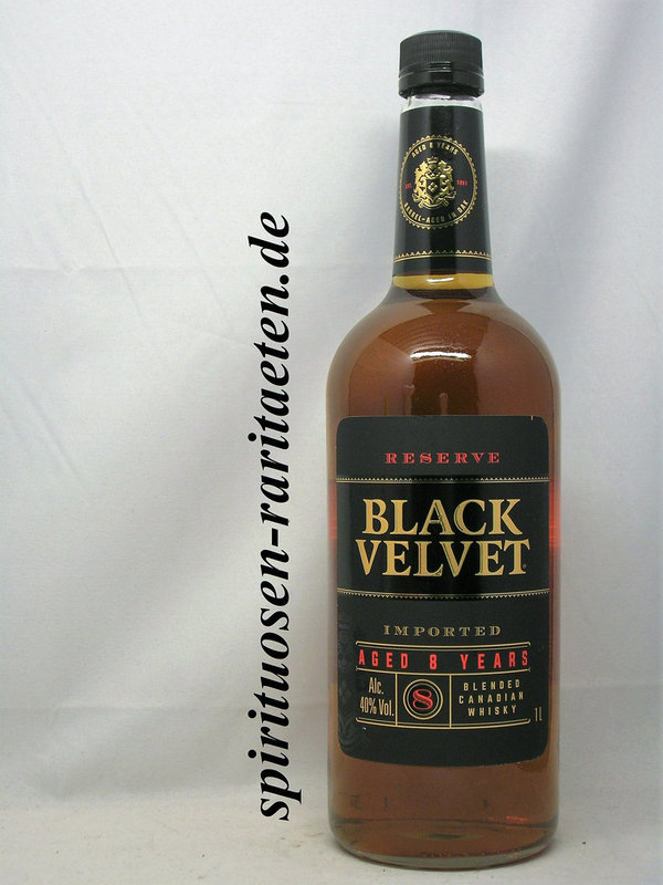 Black Velvet Reserve 8Y. 1,0 L. 40% Canadian Whisky