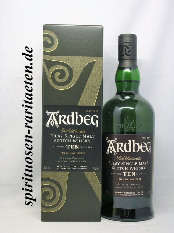 Ardbeg Ten 10Y.  0,7 L. 46% Islay Single Malt Scotch Whisky