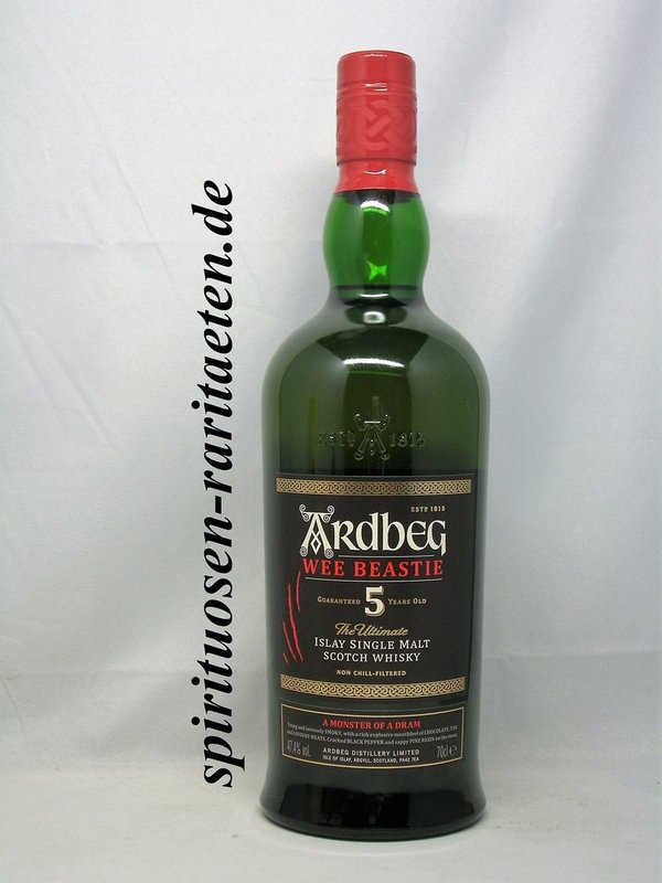 Ardbeg 5 Wee Beastie Islay Single Malt Scotch Whisky 0,7 L. 47,4%