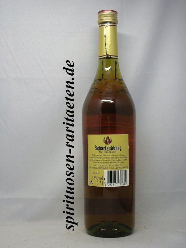 Scharlachberg Meisterbrand 0,7 L. 36% Weinbrand