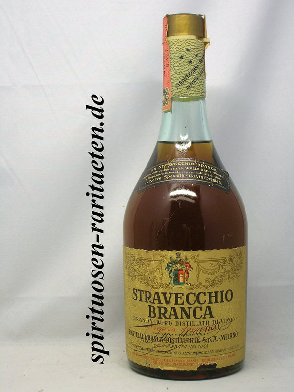 Stravecchio Branca Brandy Reserva Speciale Italien 0,75 L. 42%