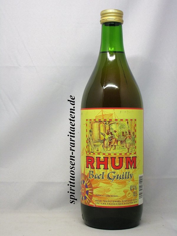 Rhum Boel Guilly ( Agricole ) Französischer Übersee Rum 1,0L. 40%