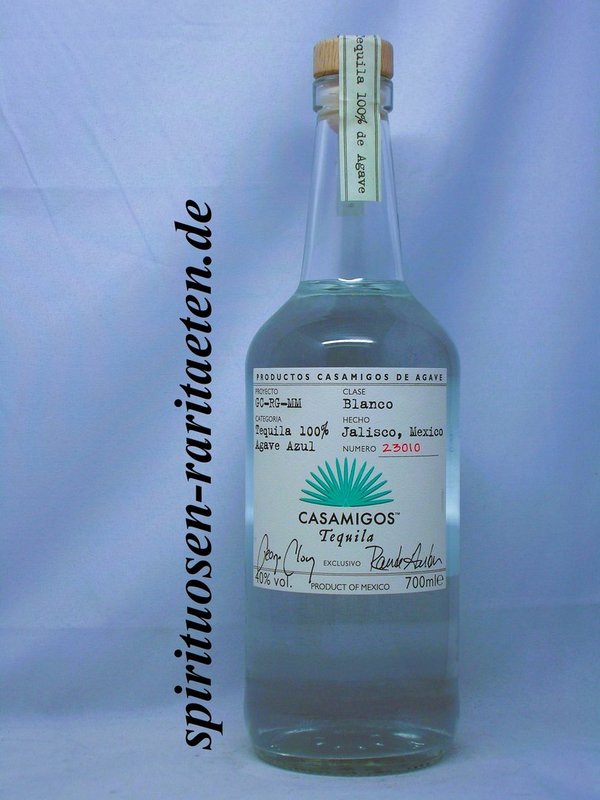 Casamigos Tequila Blanco 100% Agave Azul Jalisco Mexico 0,7 L. 40%