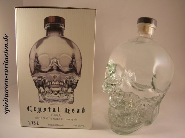 Crystal Head Vodka Absolut Pure 1,75 L. Canada Skull 40%