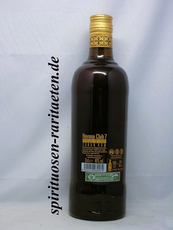 Havana Club 7 Jahre Limited Gold Edition 0,7 L. 40% Edicion Limitada Rum