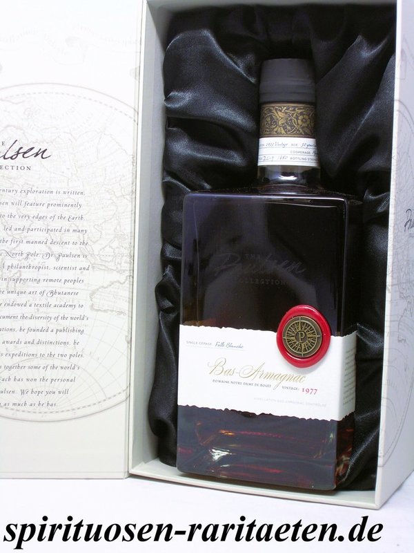 The Paulsen Collection Bas Armagnac Vintage 1977 30 Years 0,7 L. 40%