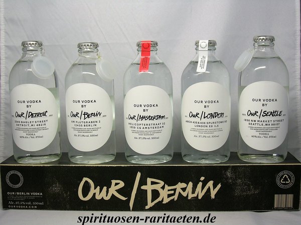 Our / Berlin Local Vodka 0,35 L 37,5% Pernod Ricard / Absolut