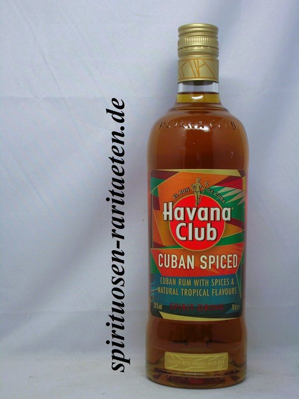 Havana Club Cuban Spiced 0,7 L. 35% Kuba Rum Cuba Spirit Drink
