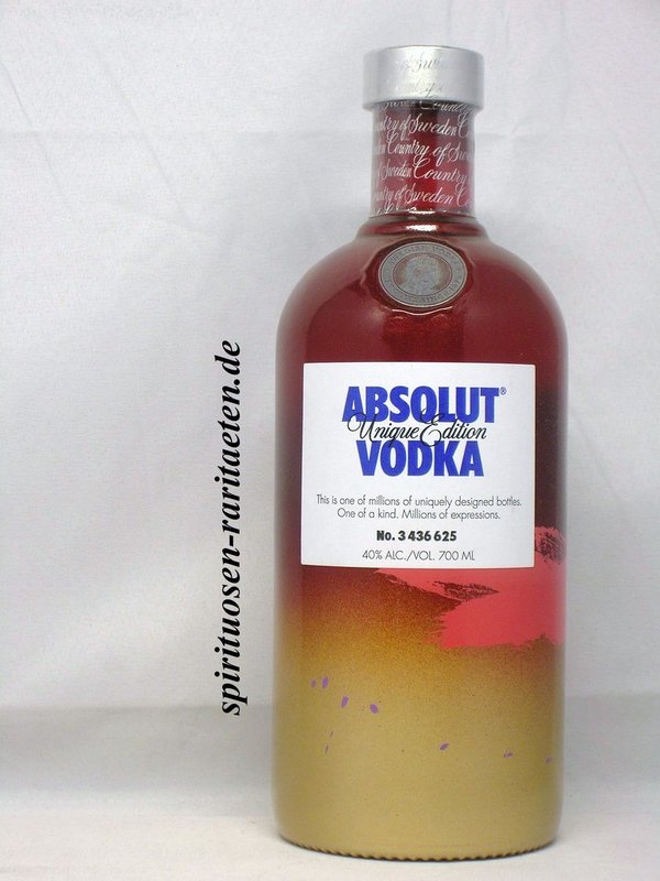 Absolut Vodka Unique Limited Edition 0,7L.