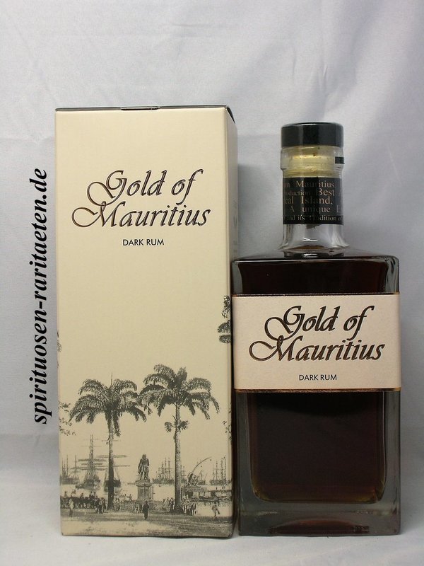 Gold of Mauritius 0,7 L. 40% Mauritius Dark Rum