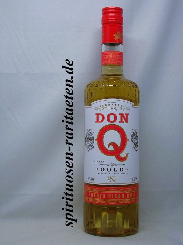 Don Q Gold 0,7 L. 40% Puerto Rico Rum DonQ