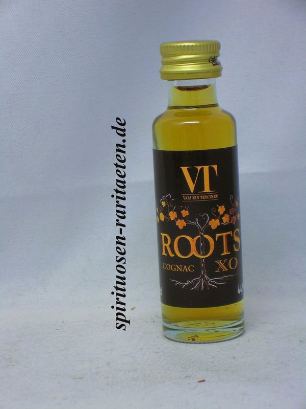 Vallein Tercinier XO Roots Cognac 0,02 L. 44% Mini Miniatur VT