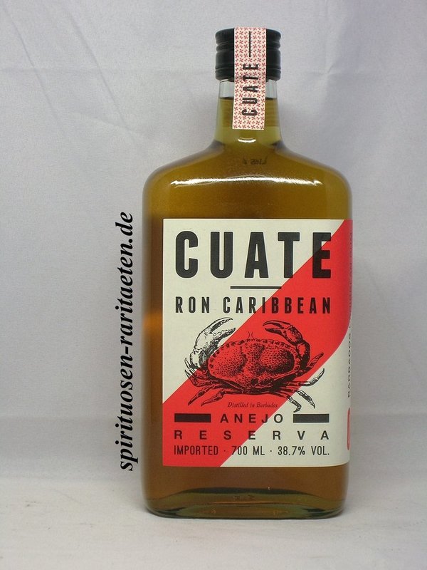 Cuate Anejo Reserva 4 Y. 0,7 L. 38,7% Barbados Caribbean Rum