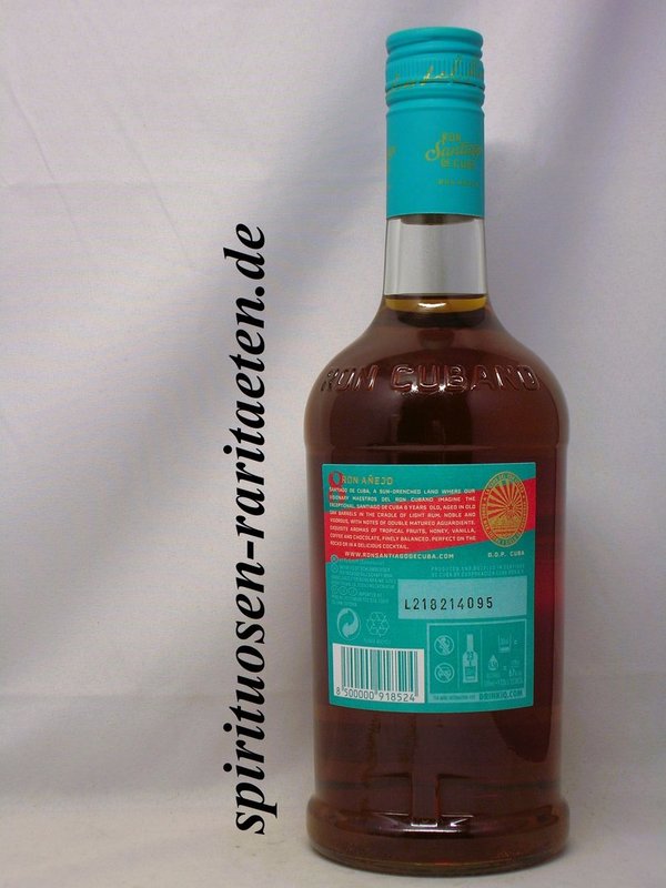 Santiago de Cuba Ron Anejo 8 Anos 0,7 L. 40% Kuba Rum