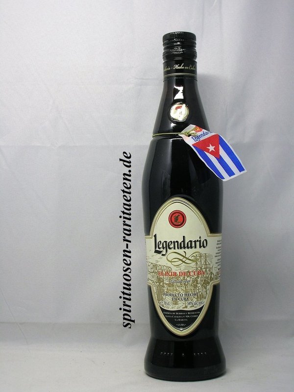 Legendario Elixir de Cuba 0,7L 34,0% Kuba Rum Likör