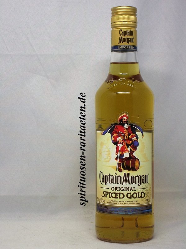Captain Morgan Original Spiced Gold 0,5L 35,0% Carribean Rum Spirit Drink
