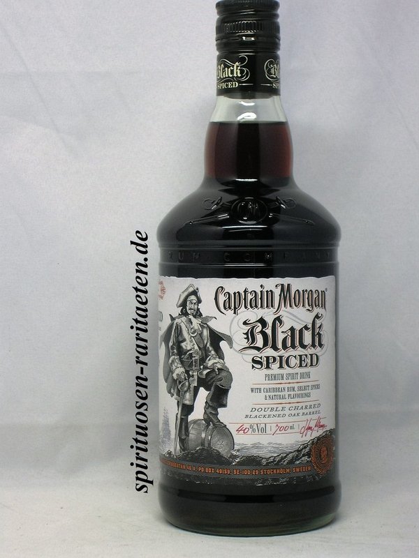 Captain Morgan Black Spiced 0,7L 40,0% Caribbean Spiced Rum