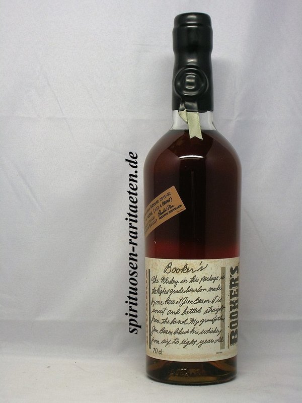 Booker´s Kentucky Straight Bourbon 0,7L. Beam
