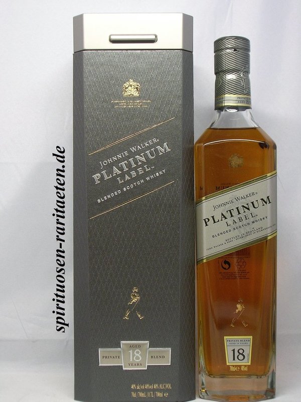 Johnnie Walker Platinum Label 18Y. 0,7L 40,0% Blended Scotch Whisky