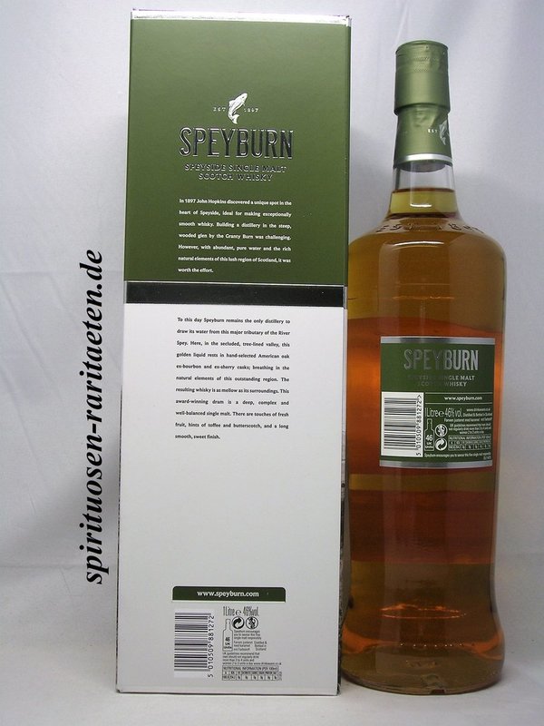 Speyburn 10Y. 1,0 L 46% Single Malt Scotch Whisky
