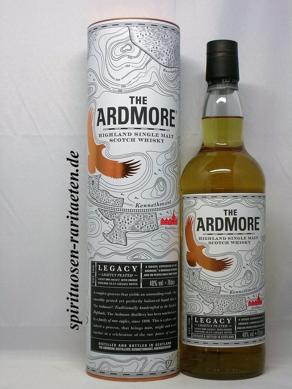 The Ardmore Legacy Lightly Peated 0,7L 40,0% Highland Single Malt Scotch Whisky