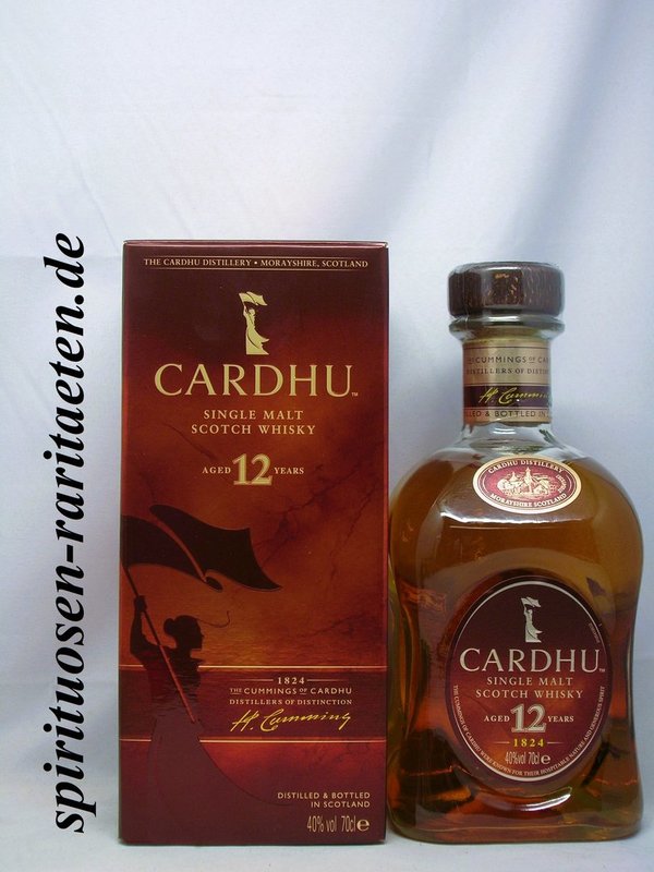 Cardhu 12 Years Old 0,7 L. 40% Single Malt Scotch Whisky