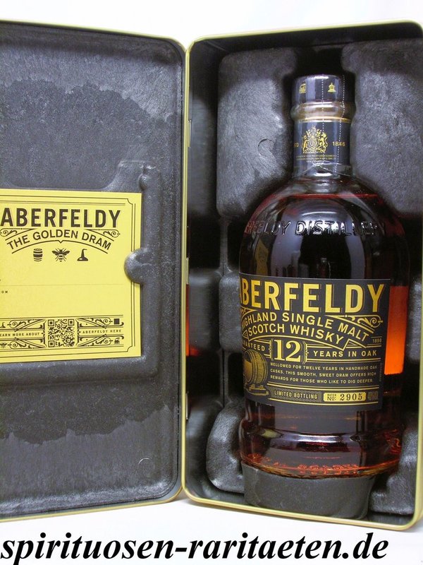 Aberfeldy 12Y. 0,7 L. 40% Highland Single Malt Scotch Whisky Gold