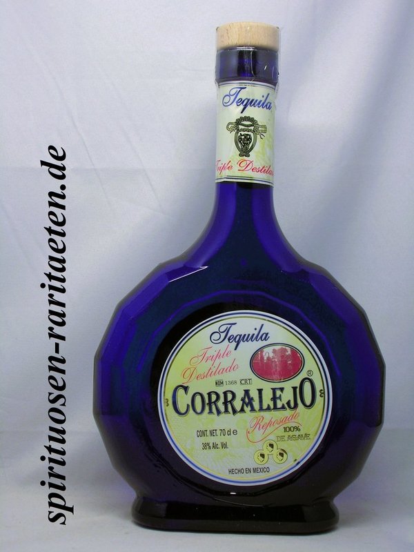 Corralejo Tequila Reposado 0,7 L. 38% Triple Destilado 100% de Agave