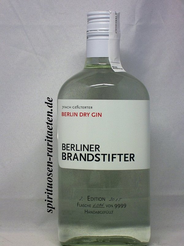 Berliner Brandstifter Berlin Dry Gin 0,7 L. 43,3%