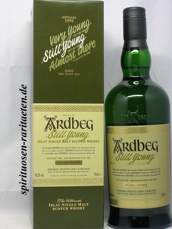 Ardbeg Still Young 0,7L 56,2% Islay Single Malt Scotch Whisky
