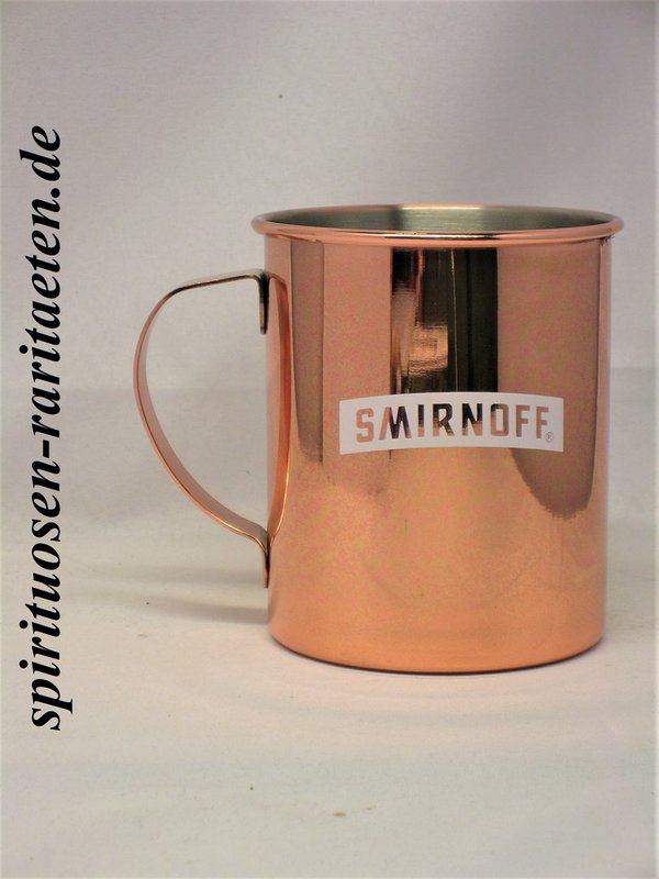 Smirnoff Becher für Moscow Mule Kupferfarben Mug Tin Cup