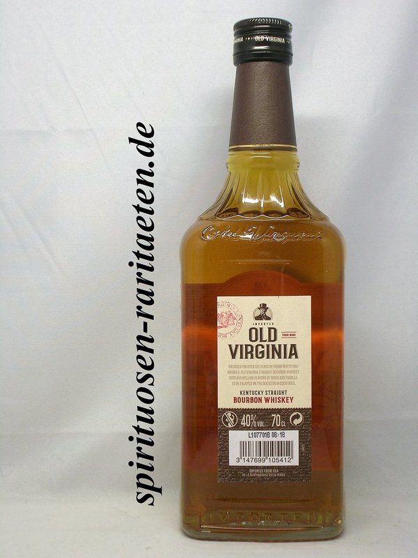 Old Virginia Aged 6 Years Kentucky Straight Bourbon Whiskey 0,7 L. 40%