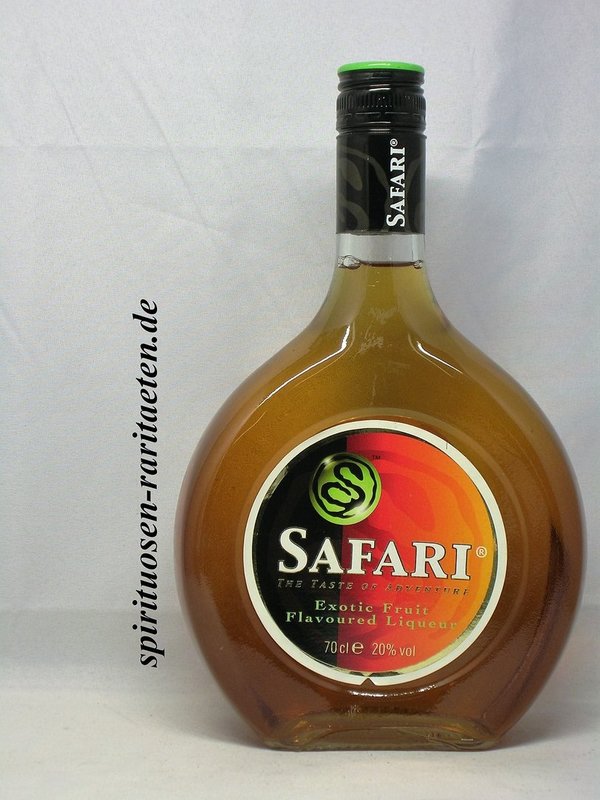 Safari The Taste of Adventure 0,7 L. 20% Exotic Fruit Flavoured Liqueur