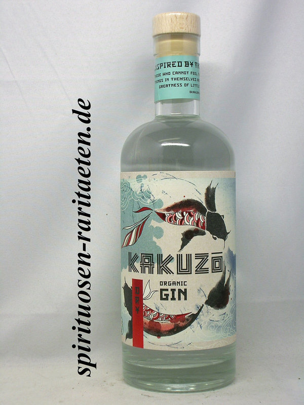 Kakuzo Organic Dry Gin 0,7 L. 44%
