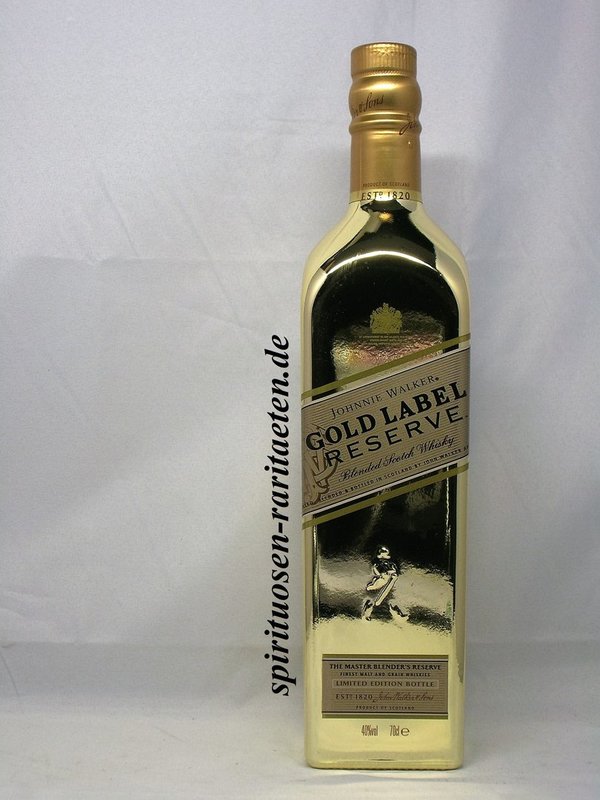 Johnnie Walker Gold Label Reserve Goldene Flasche 0,7l 40,0% Blended Scotch Whisky