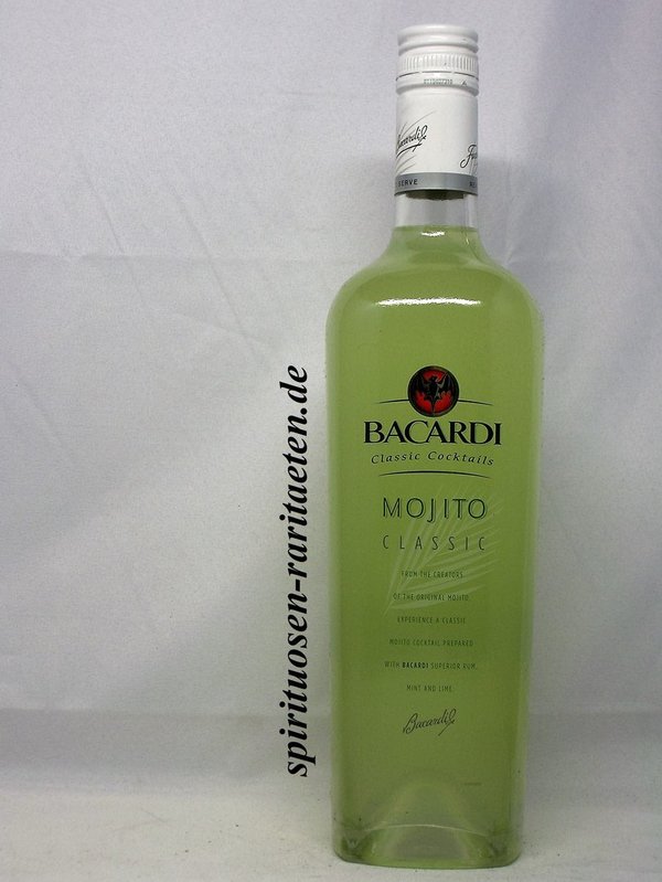 Bacardi Mojito Classic 0,7l 15,0% Cocktail Pre-Mix