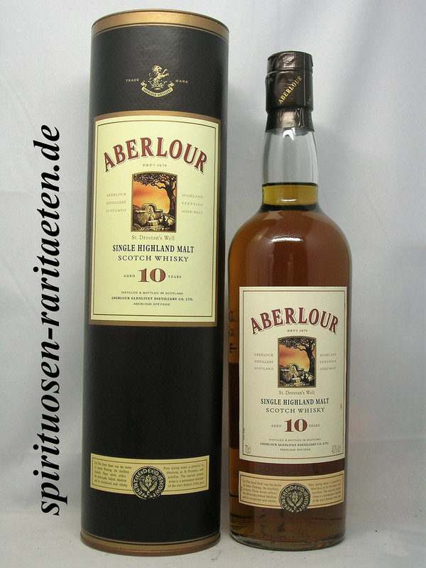 Aberlour 10 Y. Highland Single Malt Scotch Whisky 0,7 L. 43%