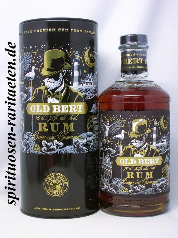 Old Bert Jamaica Rum 0,7 L. 40% A Tribute to good old Times