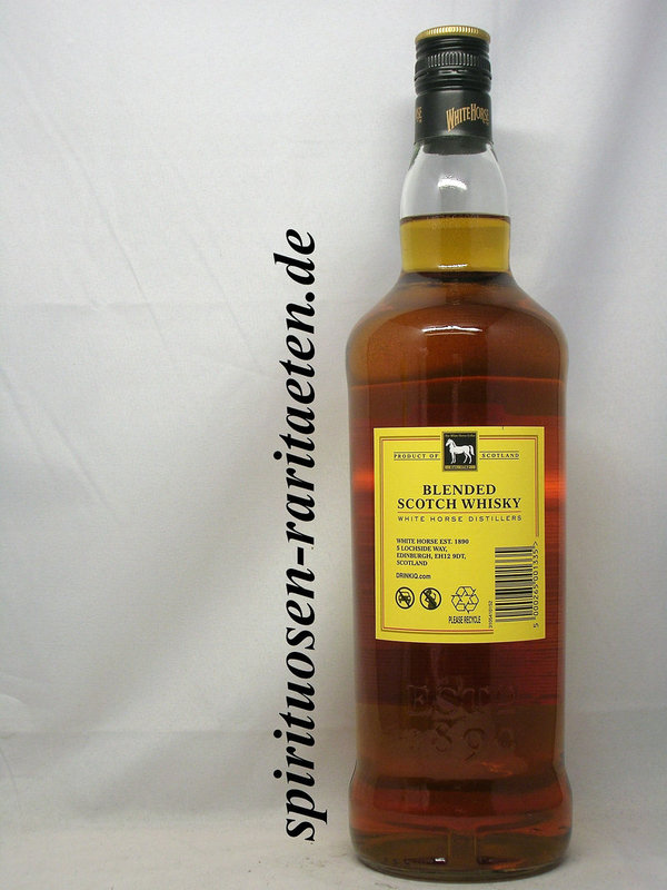 White Horse Fine Old Blended Scotch Whisky 1,0 L. 40%