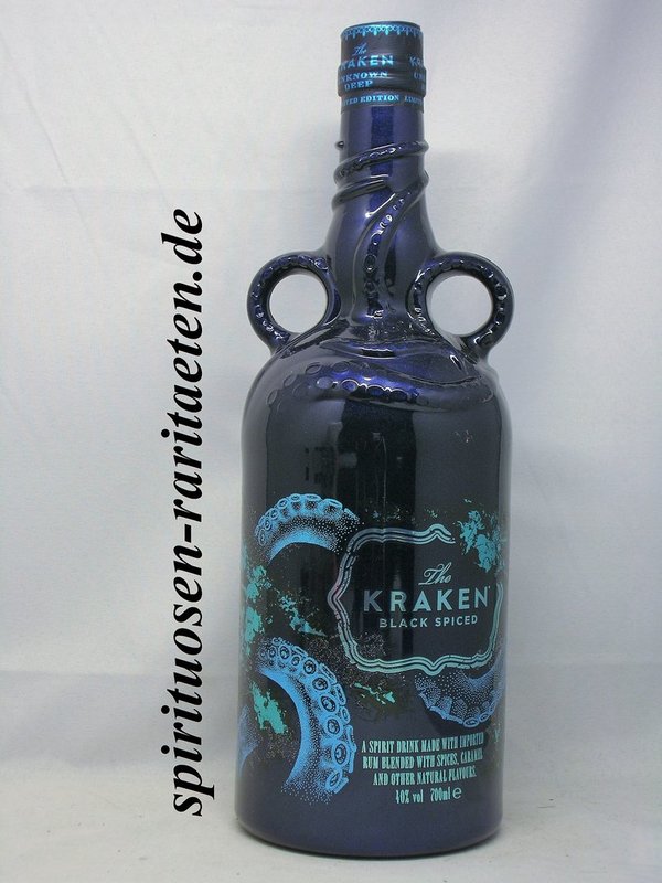 The Kraken Black Spiced Unkown Deep  0,7 L. 40% Limited Edition