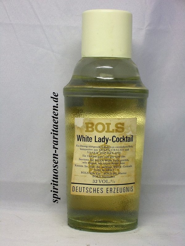 Bols White Lady Cocktail ende der 60er Jahre ( 1969 ?)