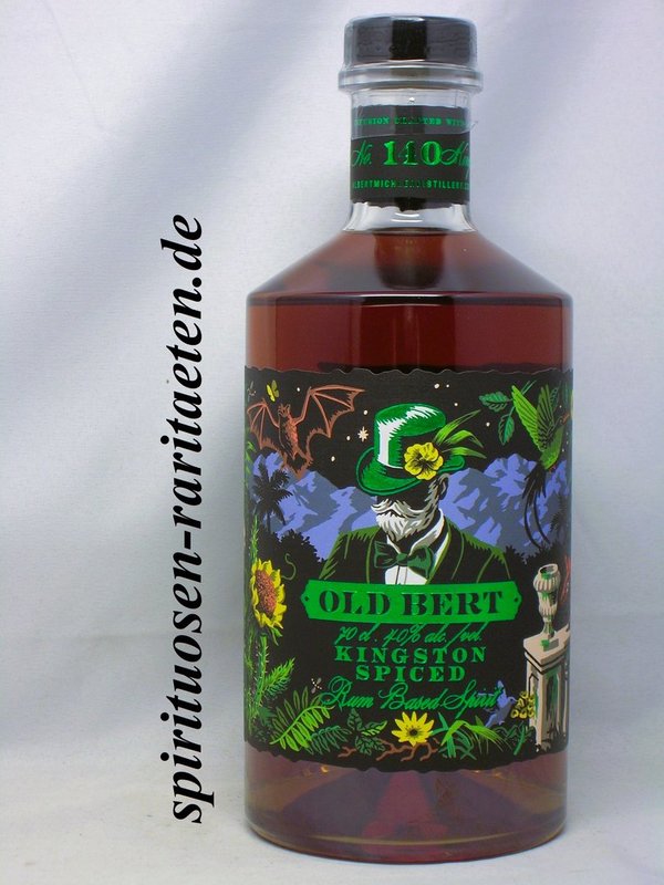 Old Bert Kingston Spiced Recipe No. 140 Rum Based Spirit 0,7 L. 40%