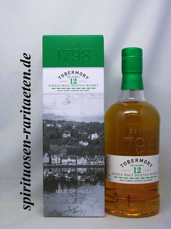 Tobermory 12 Y. Isle of Mull 0,7 L. 46,3% Single Malt Scotch Whisky