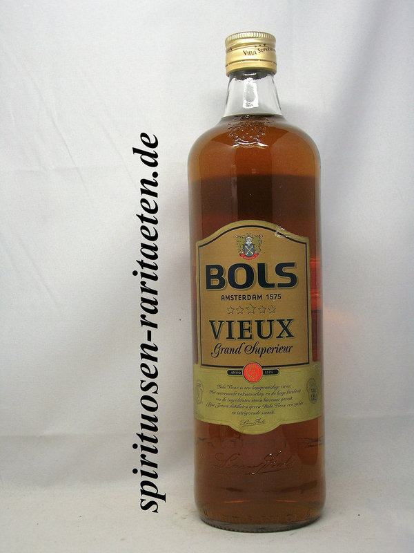 Bols Vieux Grand Superieur Weinbrand 1,0 L. 35% Amsterdam 1575