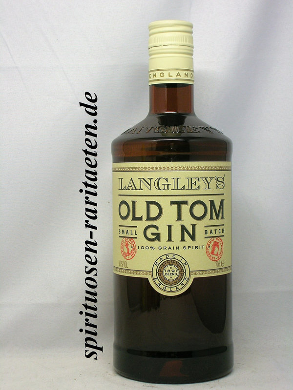 Langley`s Old Tom Gin 0,7 L. 47% Small Batch