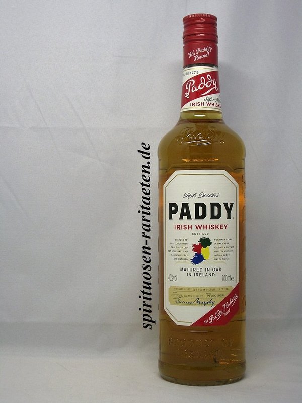 Paddy 0,7l 40,0% Irish Whiskey