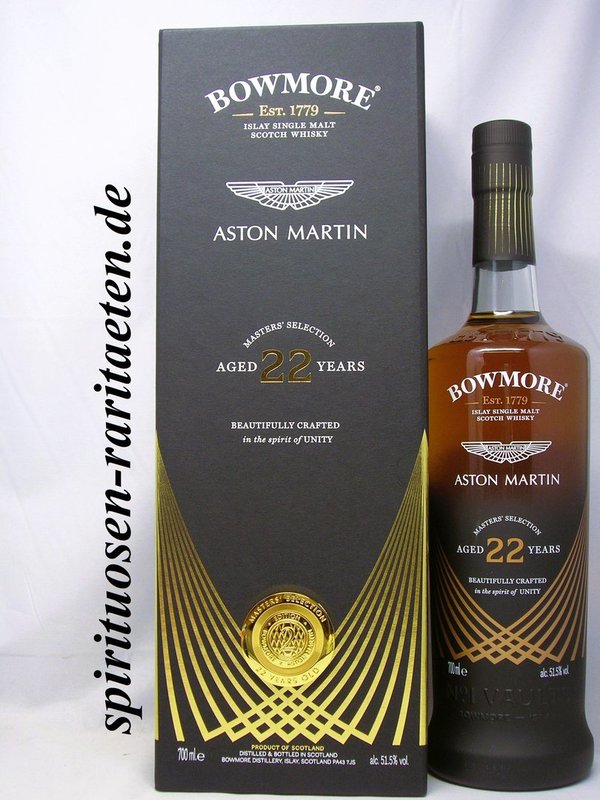 Bowmore 22 Y. Masters Selection Aston Martin Islay Single Malt Scotch Whisky