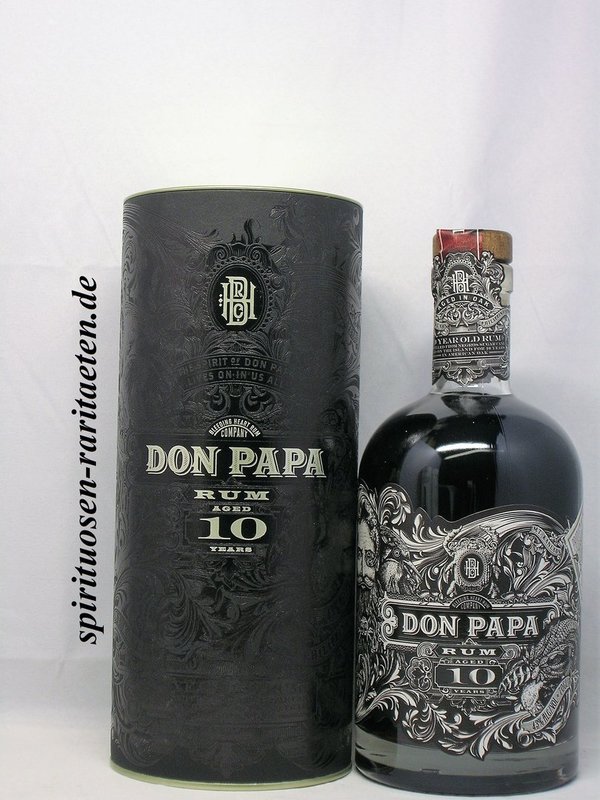 Don Papa 10 yo. 0,7 L. 43% Philippinen Rum mit Kork Deckel